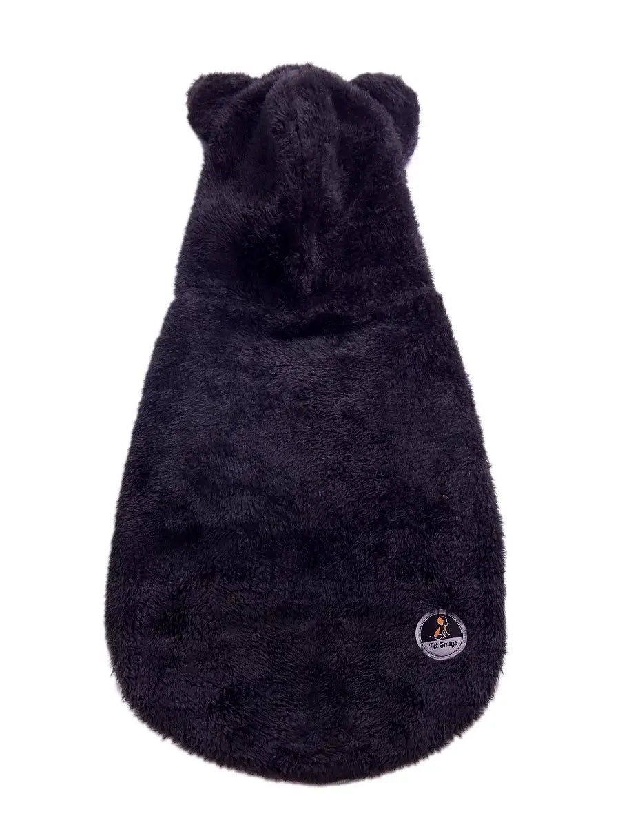 Petsnugs Dark Grey Fury Dog Sweater Suitable For Dogs And Cat