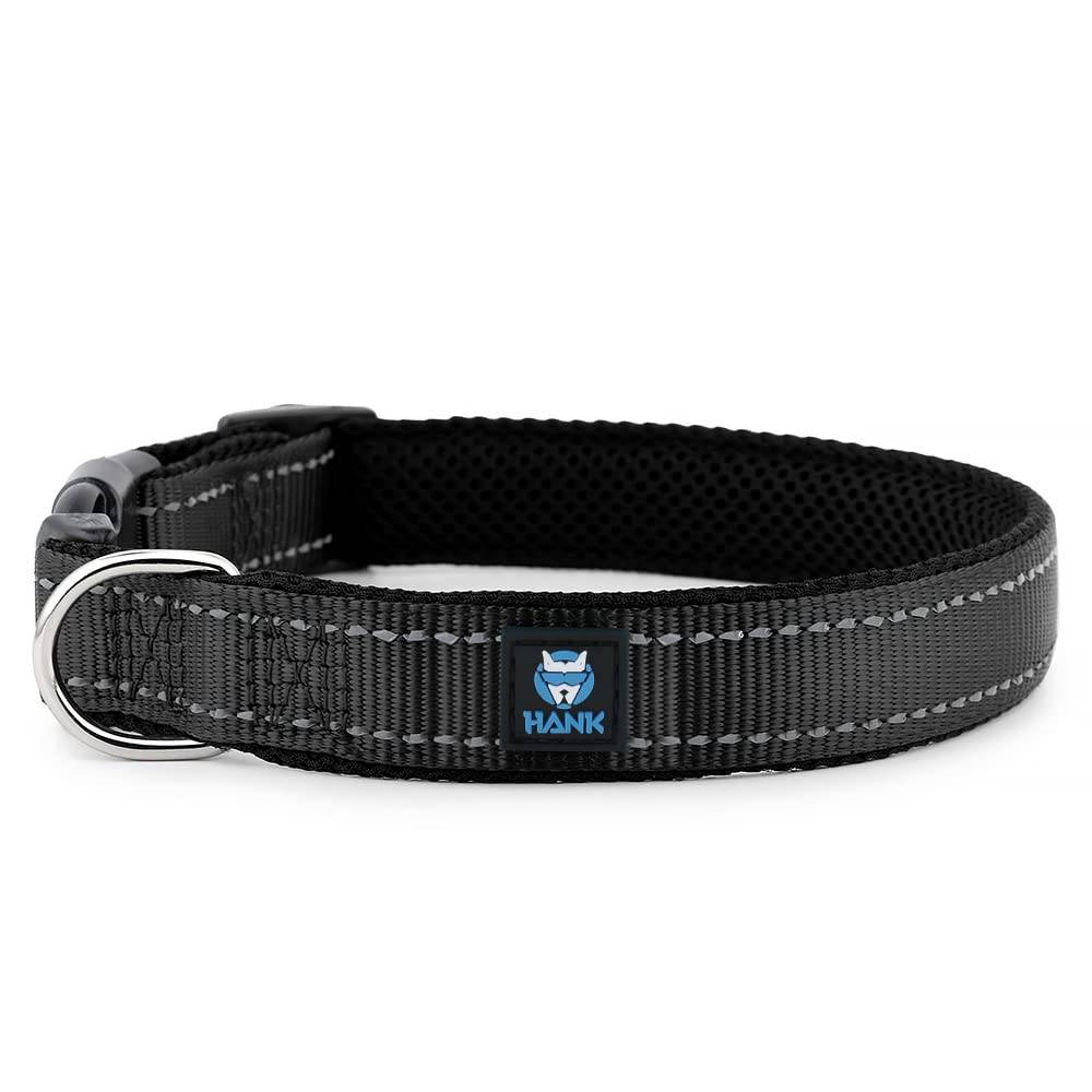 Hank Black Dog Collar
