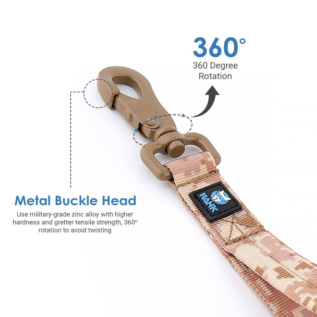 Military Color Leash Dog Hank