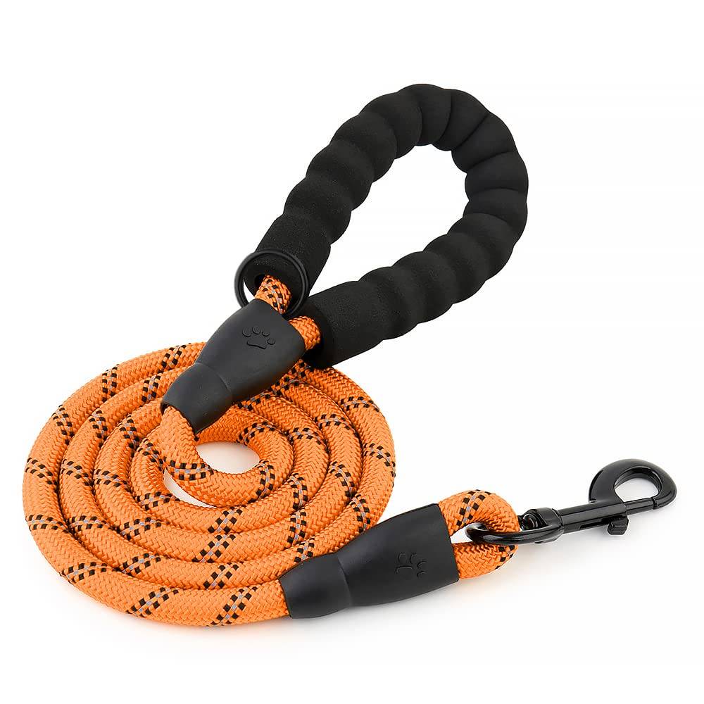 Hank Dog Leash Orange