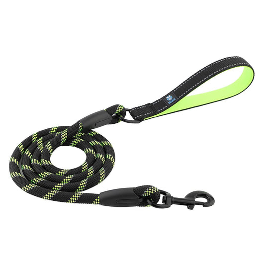 Hank Dog Leash Green