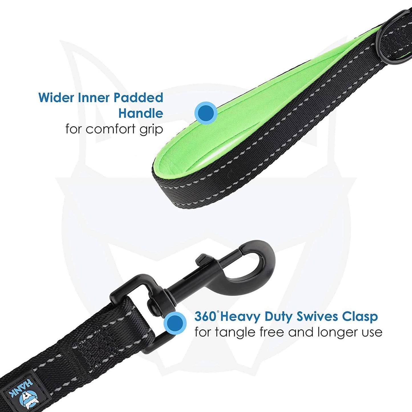 Hank Leash Green For Dog
