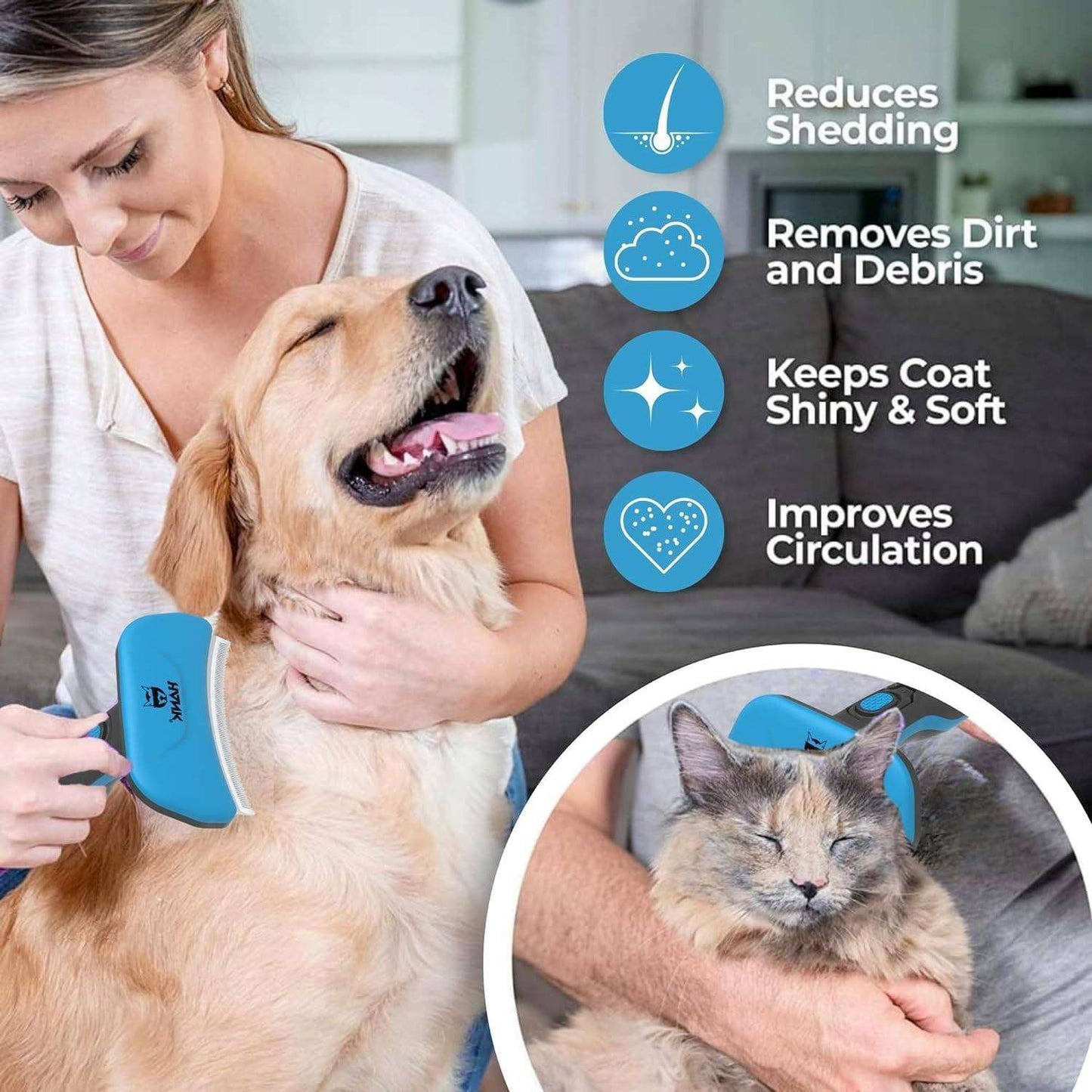 Dog Deshedding Brush