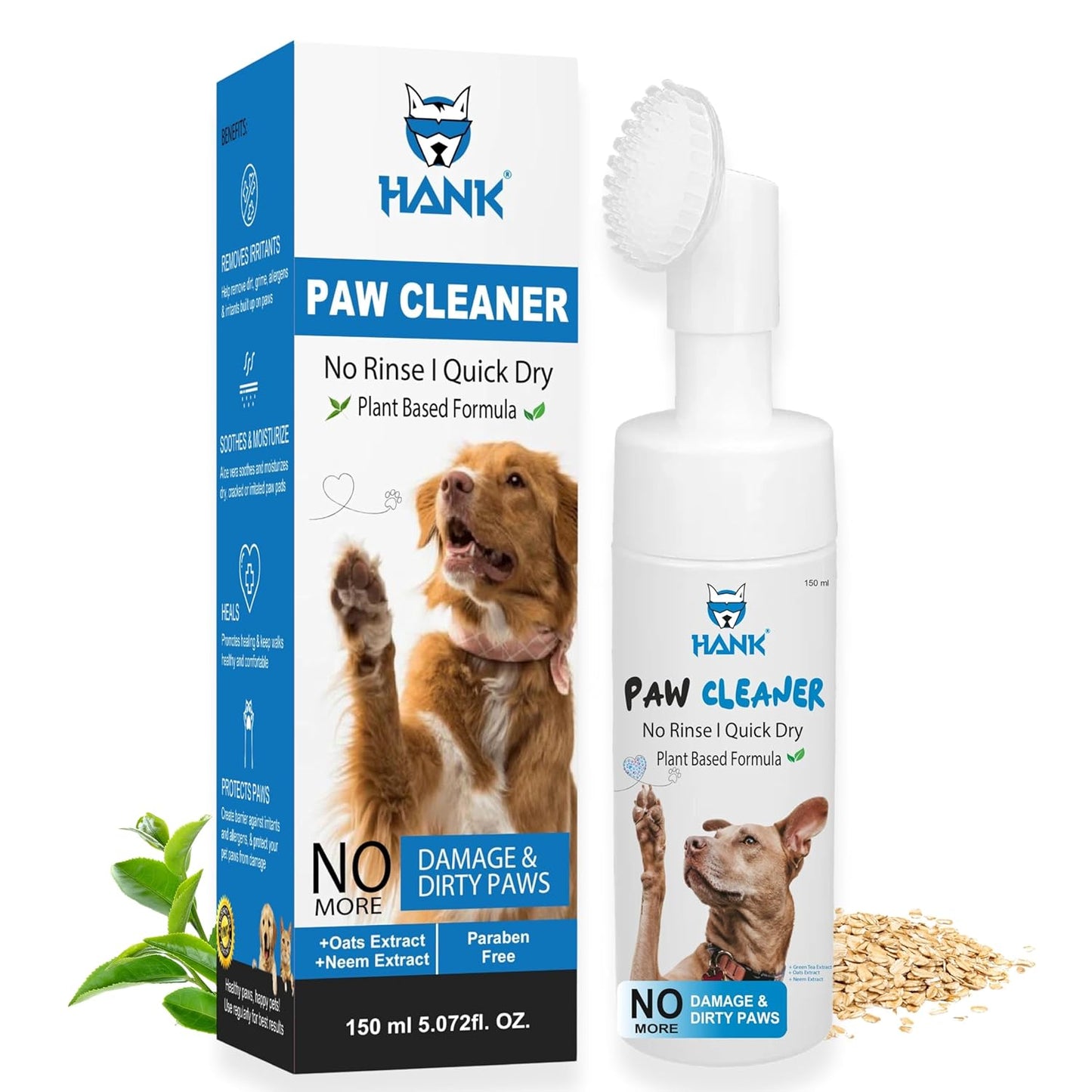 Hank Paw Cleaner For Dogs & Cats