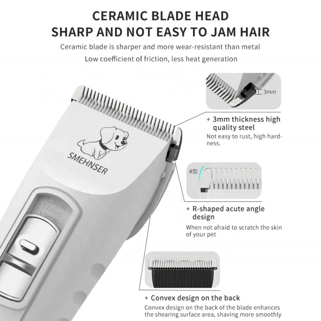Hank Pet Hair Trimmer – Safe & Easy Grooming for Your Pet