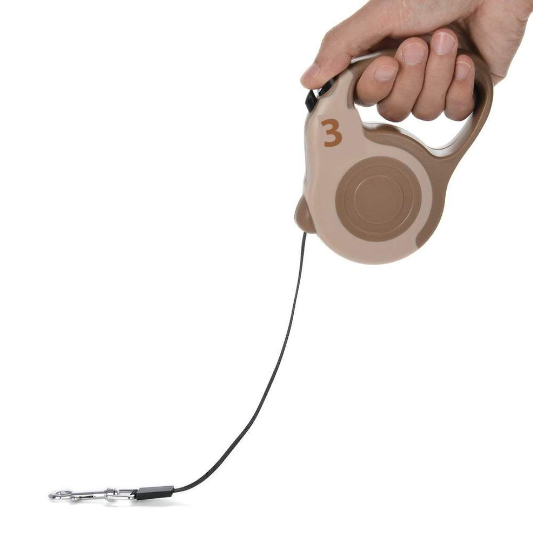 Automatic Retractable Nylon Dog Leash – Tangle-Free, Durable & Easy Dog Walking