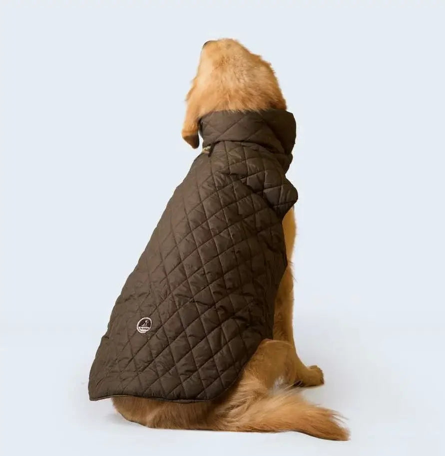 Olive Green Dog Winter Jacket