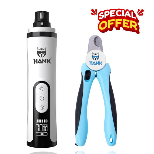HANK Pet Nail Care Kit | Pet Nail Grinder & Nail Cutter