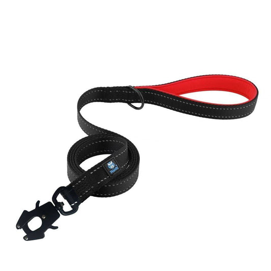 HANK Dog Leash Design for Heavy Puller - Frog Clip | (Red)