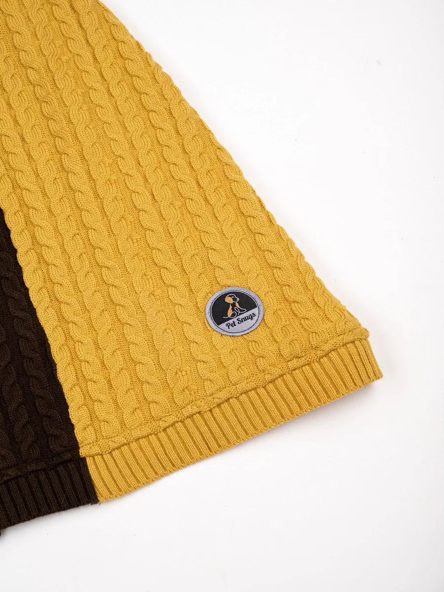 Brown Yellow Sweater Dog