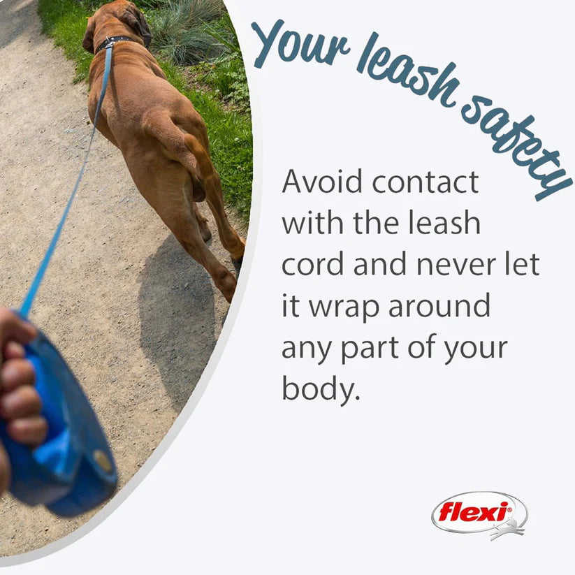 Flexi dog leash Red - HANK