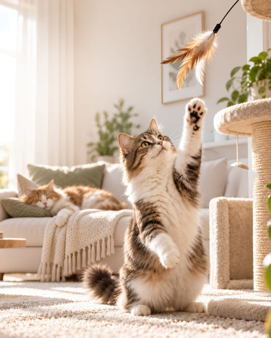 10 Ways to Keep Your Cat Active and Happy: Indoor Cat Enrichment
