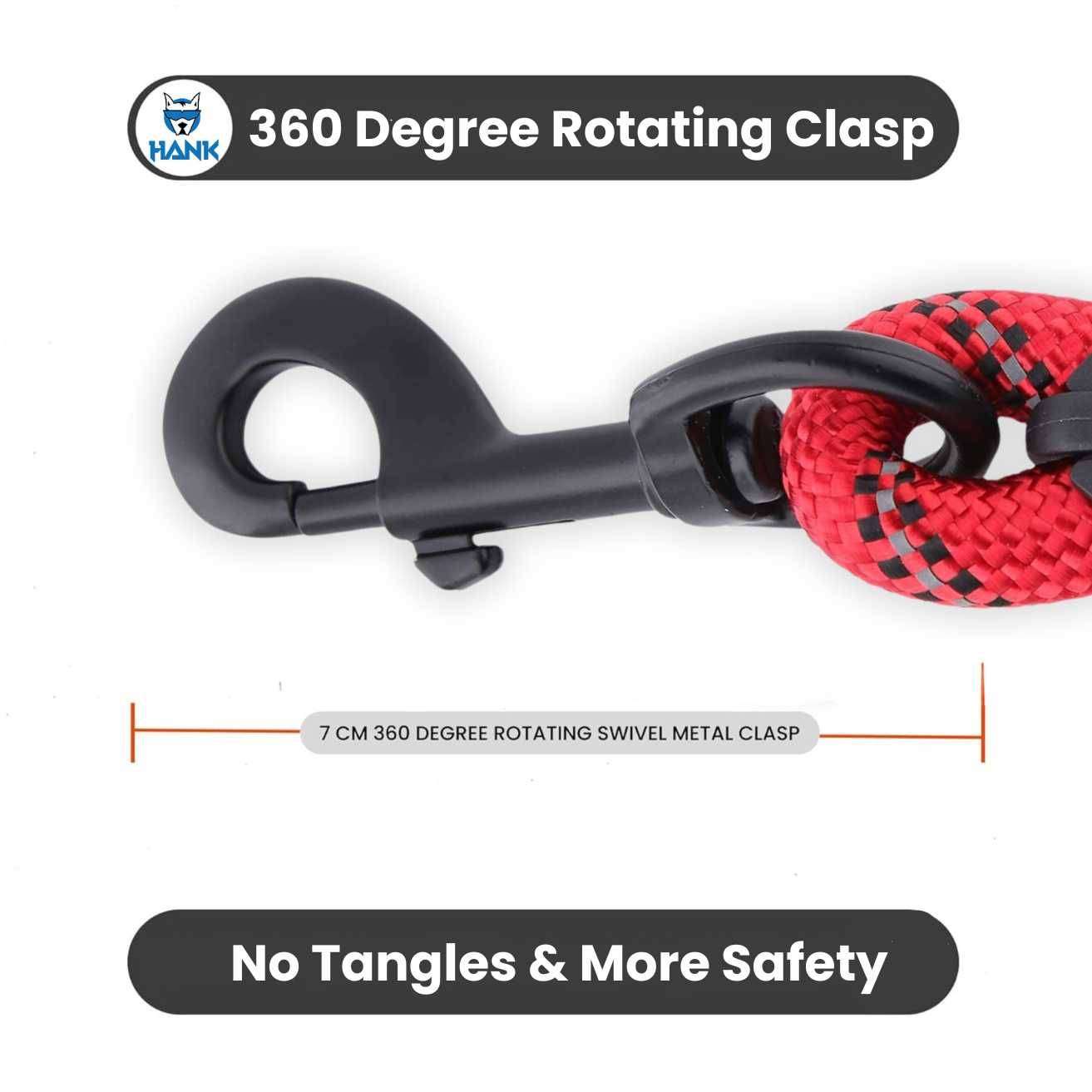 Hank Dog Leash Red