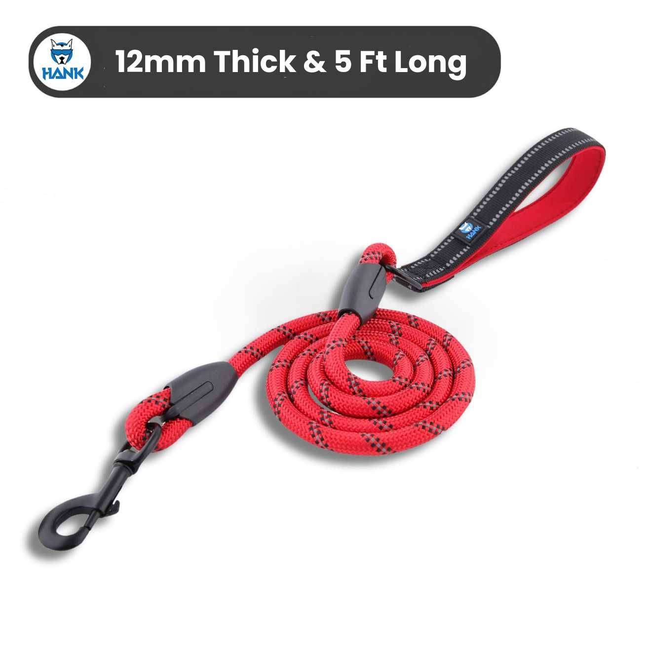 Hank Dog Leash Red