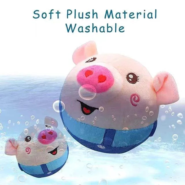 Electric Bouncing Pig Plush Toy for Dogs & Cats – USB Rechargeable Interactive Pet Toy