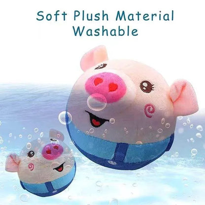 Electric Bouncing Pig Plush Toy for Dogs & Cats – USB Rechargeable Interactive Pet Toy
