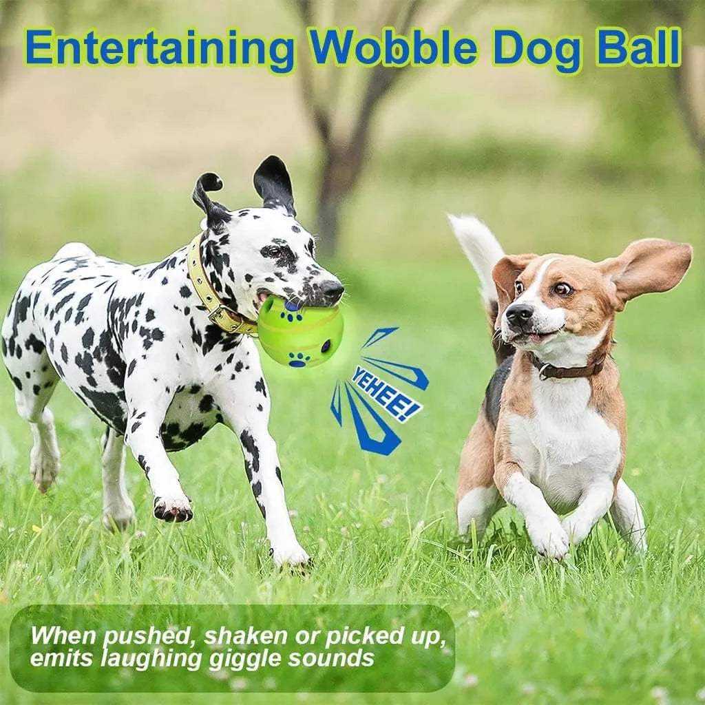 Interactive Treat Dispensing Ball for Dogs – Durable Chew Toy & Fetch Ball