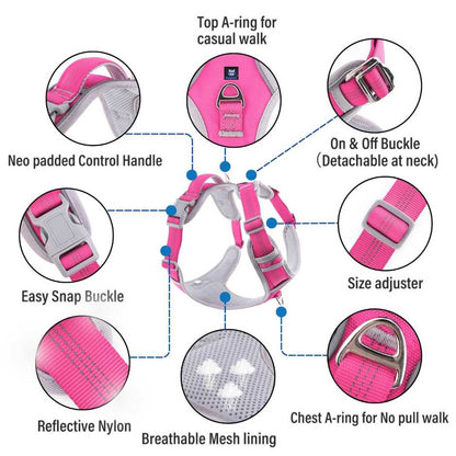 Dog harness belt
