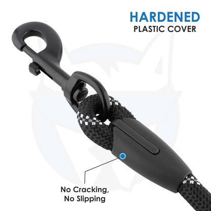 Hank Dog Leash Black