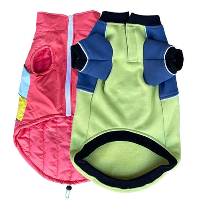 Dog Winter Sweatshirt | Dog Winter Jacket Combo for Cold Weather