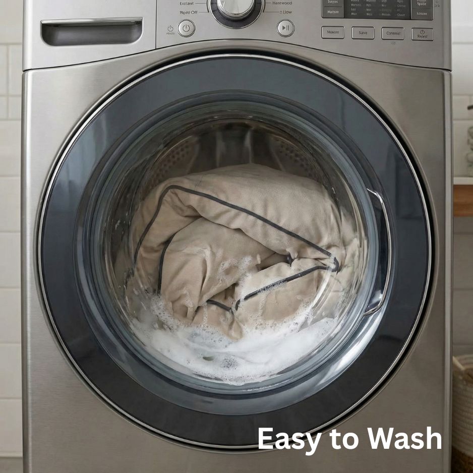 Pets SlumberSoft Cotton Comfort Dog Bed | Grey