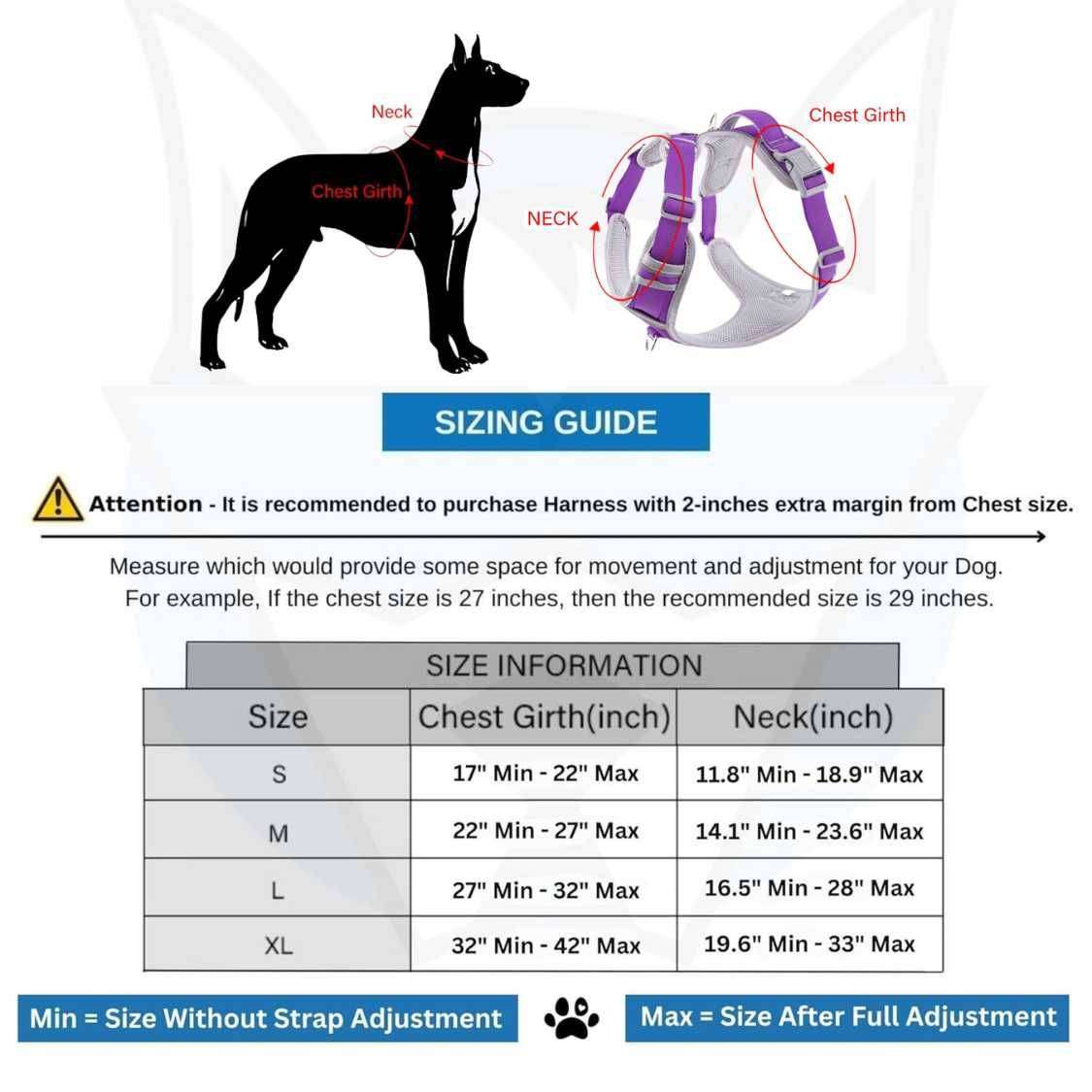 Dog Chest Belt