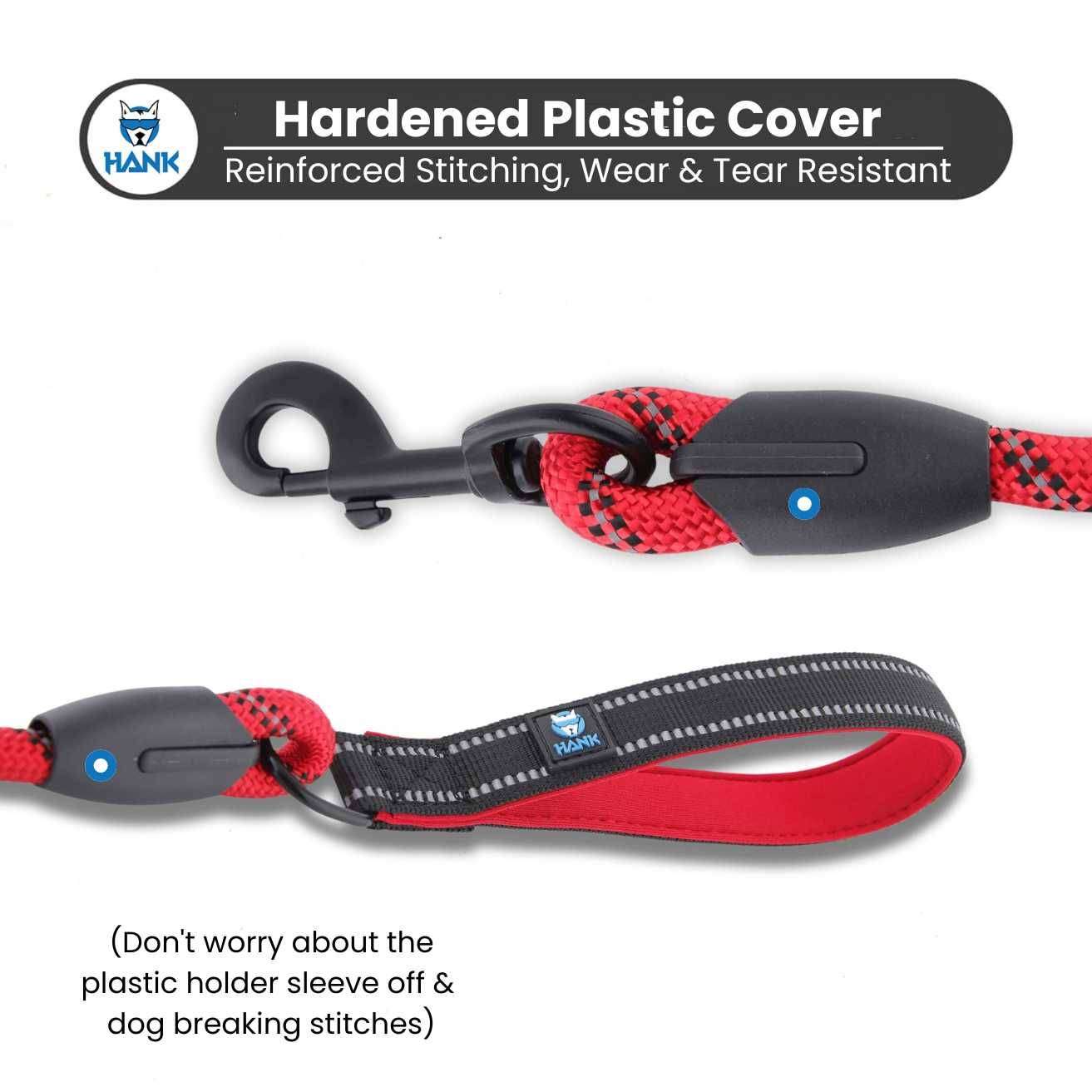 Hank Dog Leash Red