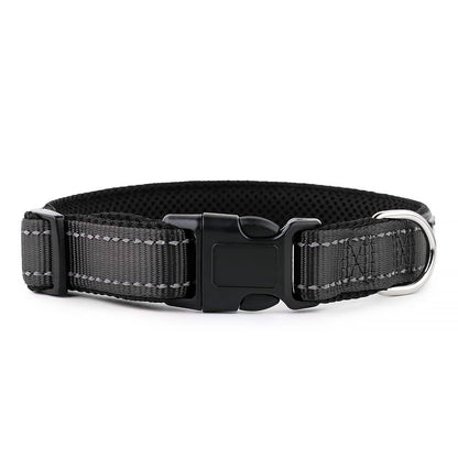 Hank Black Dog Collar
