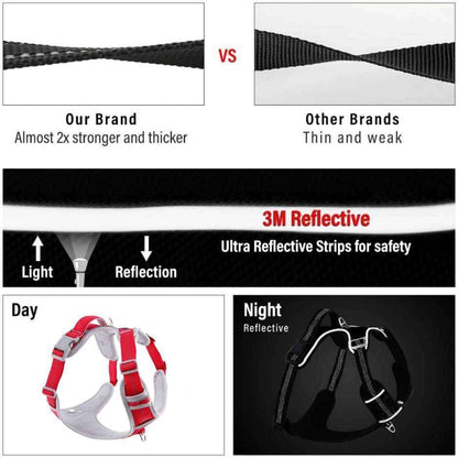 Dog harness belt