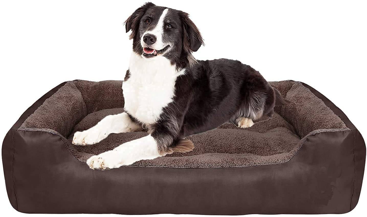 Hank Dog Beds Brown