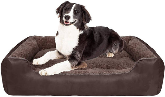 Hank Dog Beds Brown