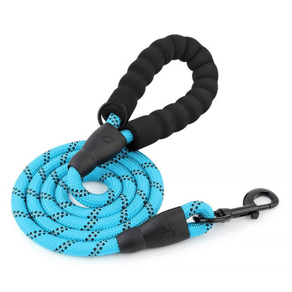 Hank Dog Leash Blue