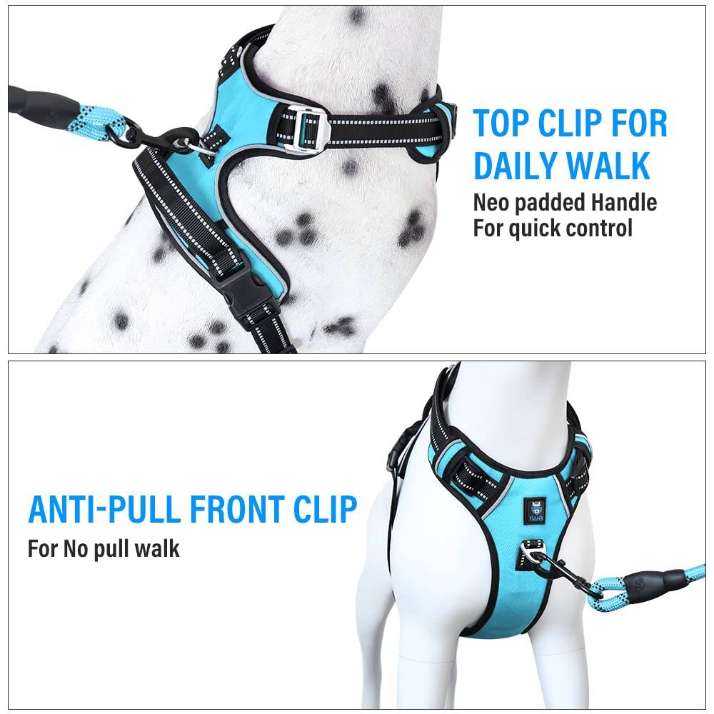 Hank Dog Harness Blue