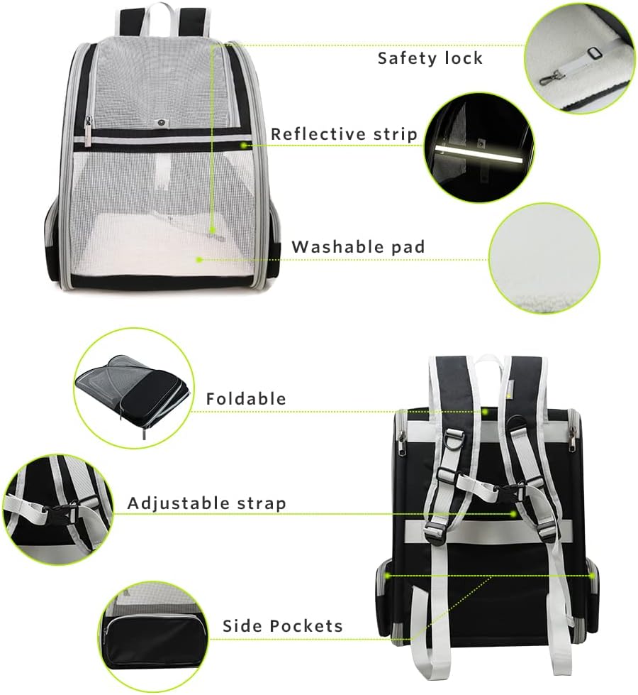 Traveler Bubble Backpack Pet Carriers for Cats and Dogs