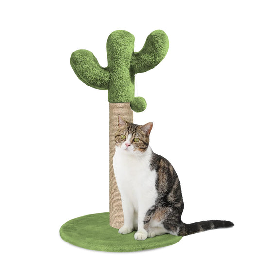 Cactus Cat Scratching Post Tower (20x16 in)