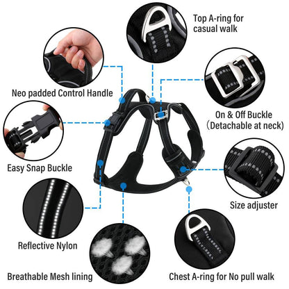 Dog Harness Black