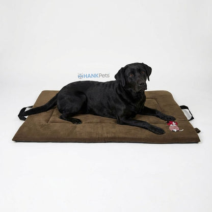 Premium Orthopedic Cooling Cat & Dog Mat, Joint Relief Bed | Mocha Brown