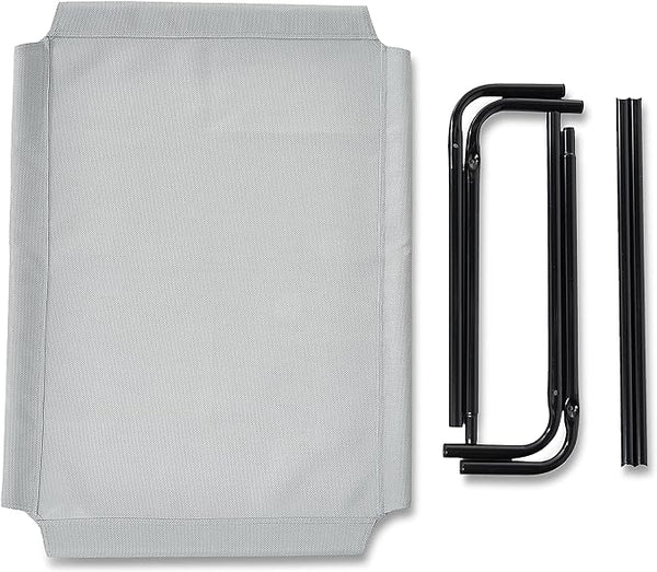 Elevated Dog Bed – Breathable Mesh & Metal Frame, Indoor/Outdoor Use