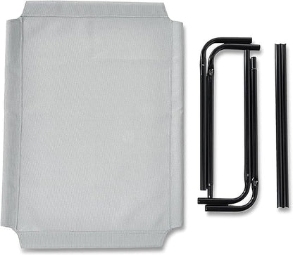 Elevated Dog Bed – Breathable Mesh & Metal Frame, Indoor/Outdoor Use