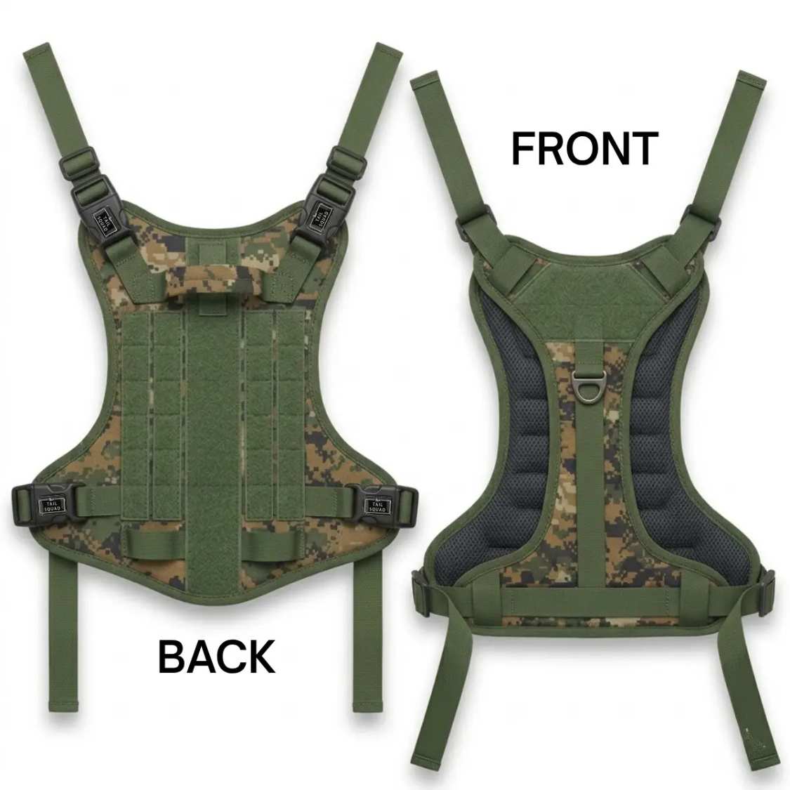 No Pull Tactical Dog Harness | Heavy Duty Harness For Large Dogs