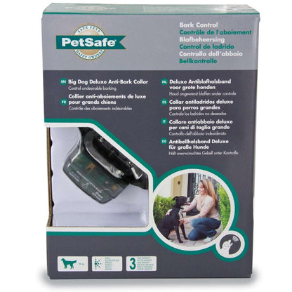 Big Dog Deluxe Anti Bark Control | Automatic Bark Training Collar for Dogs