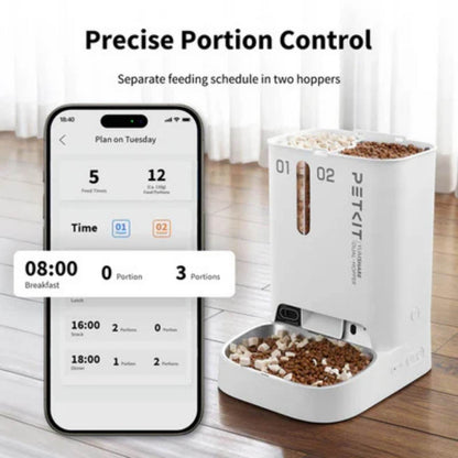 Automatic Pet Feeder with Camera | App Control & Auto Feeding