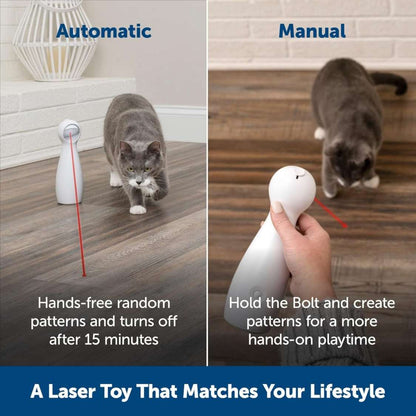 Automatic Laser Light for Pets | Interactive Cat Laser Toy for Play & Exercise