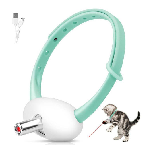 Cat Collar Laser Toy | Interactive Hands Free Cat Toy For Cats