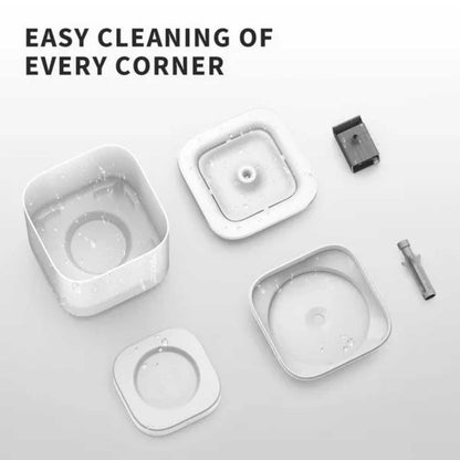 Automatic Smart Water Fountain For Cats & Dogs (White)