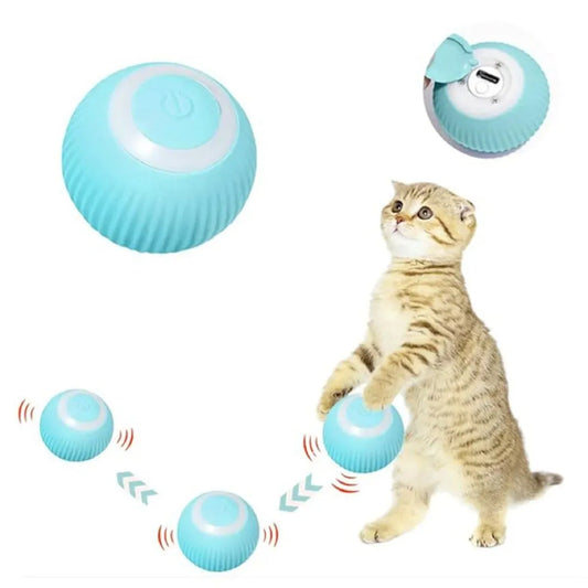 Automatic Rolling Cat Toy Ball –A Smart Toy for Happy, Healthy Cats