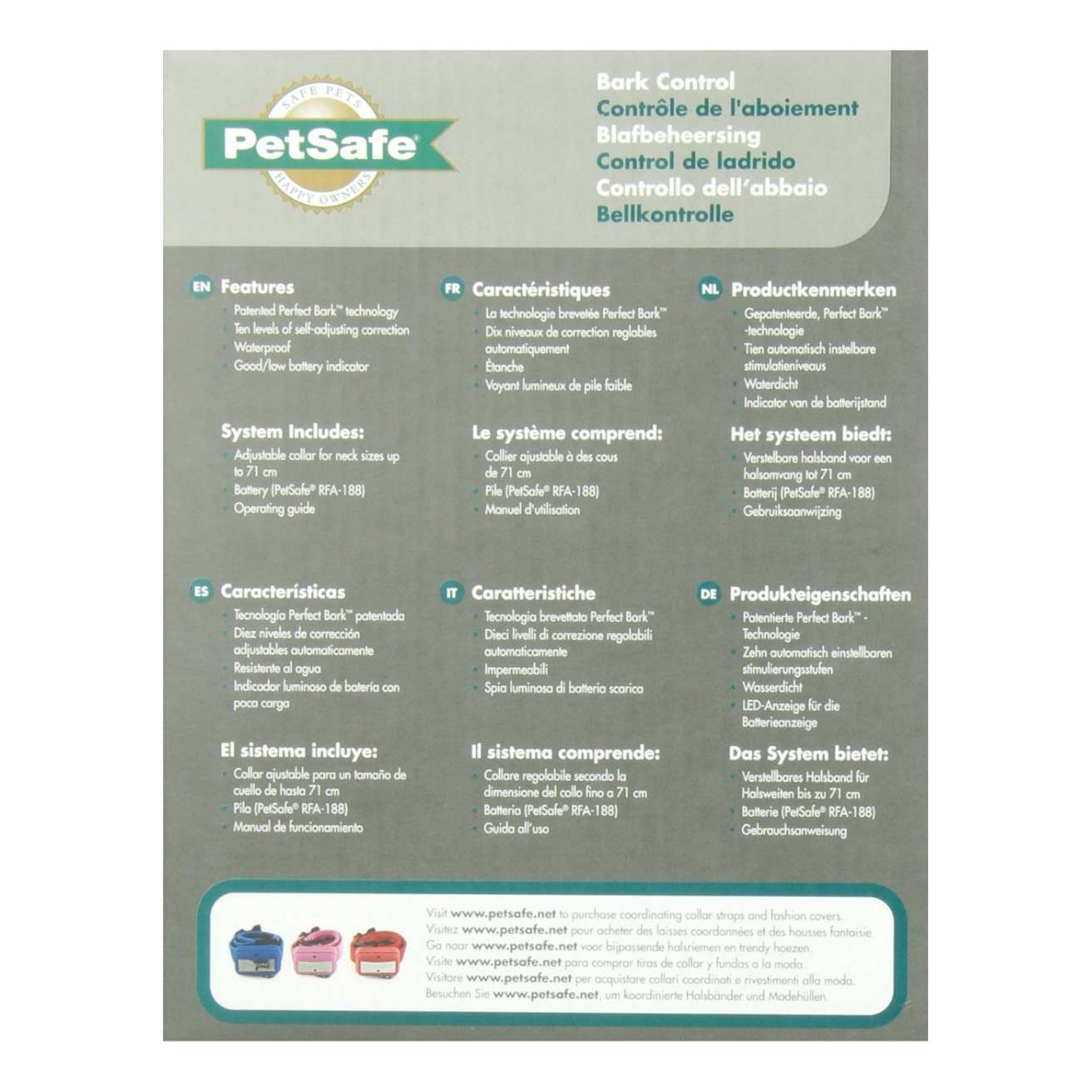 Big Dog Deluxe Anti Bark Control | Automatic Bark Training Collar for Dogs