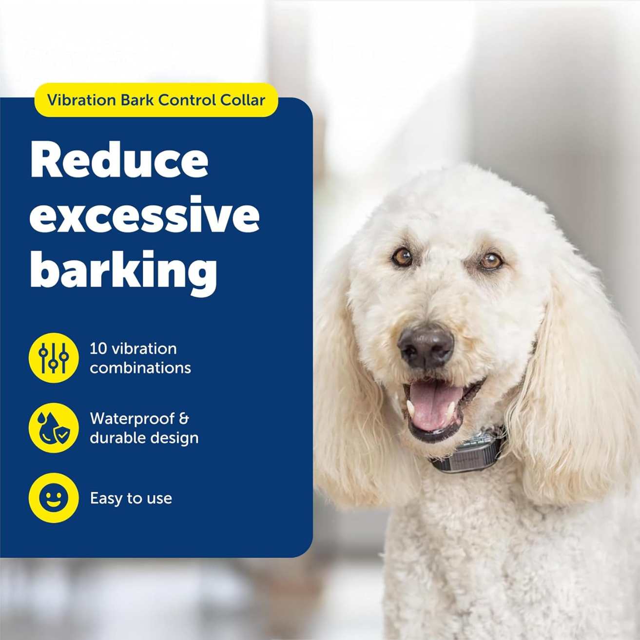 Bark Control Dog Collar | Safe & Effective Anti-Barking Solution