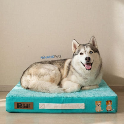 Orthopedic Memory Foam Dog Bed | Joint Health & Preventive Care