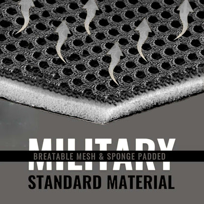 Black Tactical Dog Harness | Side Lock Buckle Design